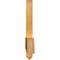 Ekena Millwork Eugene Rough Sawn Timber Gable Bracket, Western Red Cedar, 96"W x 16"H x 2"D x 4"F, 4/12 Pitch GBW096X16X0204EUG00RWR - alternate 5